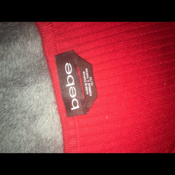 Red sweater dress - Picture 1 of 3